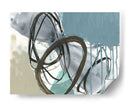 Umber Y Negro En Azul I - Jennifer Goldberger | Cuadro decorativo de Canvas Lab