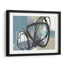Umber Y Negro En Azul Ii - Jennifer Goldberger | Cuadro decorativo de Canvas Lab