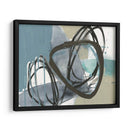 Umber Y Negro En Azul Ii - Jennifer Goldberger | Cuadro decorativo de Canvas Lab