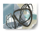 Umber Y Negro En Azul Ii - Jennifer Goldberger | Cuadro decorativo de Canvas Lab