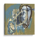 Umber Y Azules Rondas Ii - Jennifer Goldberger | Cuadro decorativo de Canvas Lab