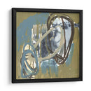 Umber Y Azules Rondas Ii - Jennifer Goldberger | Cuadro decorativo de Canvas Lab