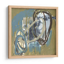 Umber Y Azules Rondas Ii - Jennifer Goldberger | Cuadro decorativo de Canvas Lab
