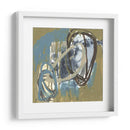 Umber Y Azules Rondas Ii - Jennifer Goldberger | Cuadro decorativo de Canvas Lab