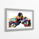 Pareja de Elefantes - Hue Art | Cuadro decorativo de Canvas Lab