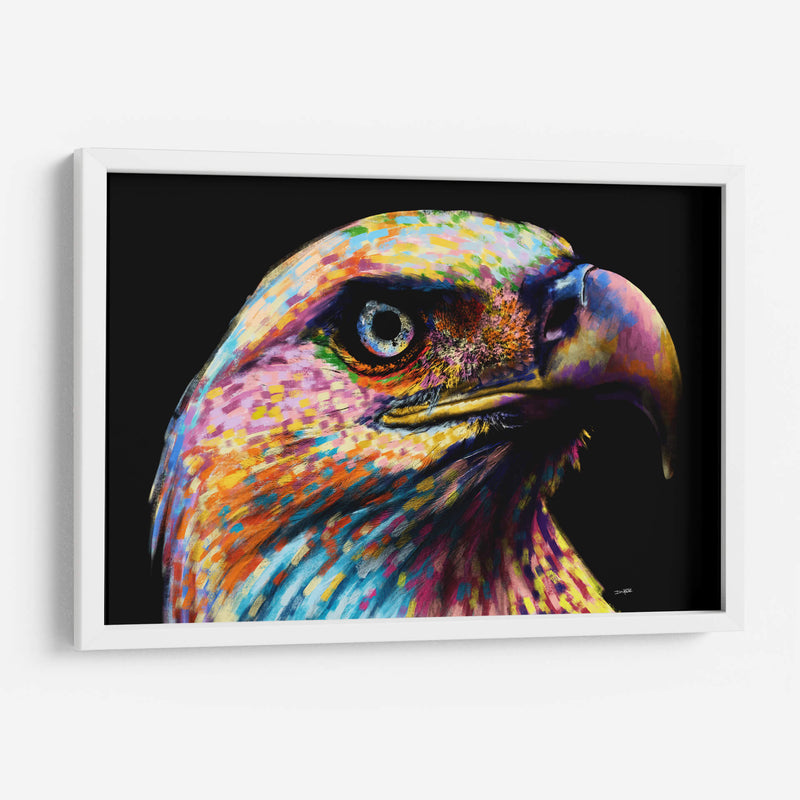 Águila Colorida - Hue Art | Cuadro decorativo de Canvas Lab