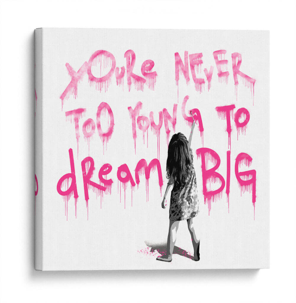 Never Too Young - David Aste | Cuadro decorativo de Canvas Lab