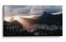 Río de Janeiro nublado | Cuadro decorativo de Canvas Lab