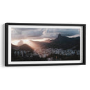 Río de Janeiro nublado | Cuadro decorativo de Canvas Lab