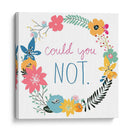 Snarky Florals Viii - June Erica Vess | Cuadro decorativo de Canvas Lab