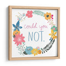 Snarky Florals Viii - June Erica Vess | Cuadro decorativo de Canvas Lab