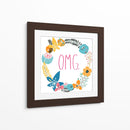 Florals Snarky X - June Erica Vess | Cuadro decorativo de Canvas Lab