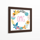 Florals Snarky X - June Erica Vess | Cuadro decorativo de Canvas Lab