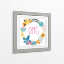 Florals Snarky X - June Erica Vess | Cuadro decorativo de Canvas Lab