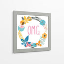 Florals Snarky X - June Erica Vess | Cuadro decorativo de Canvas Lab