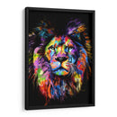 León Colorido - Hue Art | Cuadro decorativo de Canvas Lab