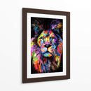 León Colorido - Hue Art | Cuadro decorativo de Canvas Lab