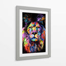 León Colorido - Hue Art | Cuadro decorativo de Canvas Lab