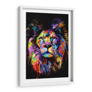 León Colorido - Hue Art | Cuadro decorativo de Canvas Lab