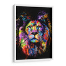 León Colorido - Hue Art | Cuadro decorativo de Canvas Lab