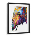 Lado de Elefante Colorido - Hue Art | Cuadro decorativo de Canvas Lab