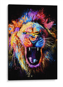 León Rugiendo - Hue Art | Cuadro decorativo de Canvas Lab