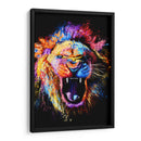 León Rugiendo - Hue Art | Cuadro decorativo de Canvas Lab