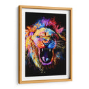 León Rugiendo - Hue Art | Cuadro decorativo de Canvas Lab