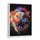 León Rugiendo - Hue Art | Cuadro decorativo de Canvas Lab