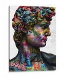 El David Graffiti - David Aste | Cuadro decorativo de Canvas Lab