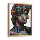 El David Graffiti - David Aste | Cuadro decorativo de Canvas Lab