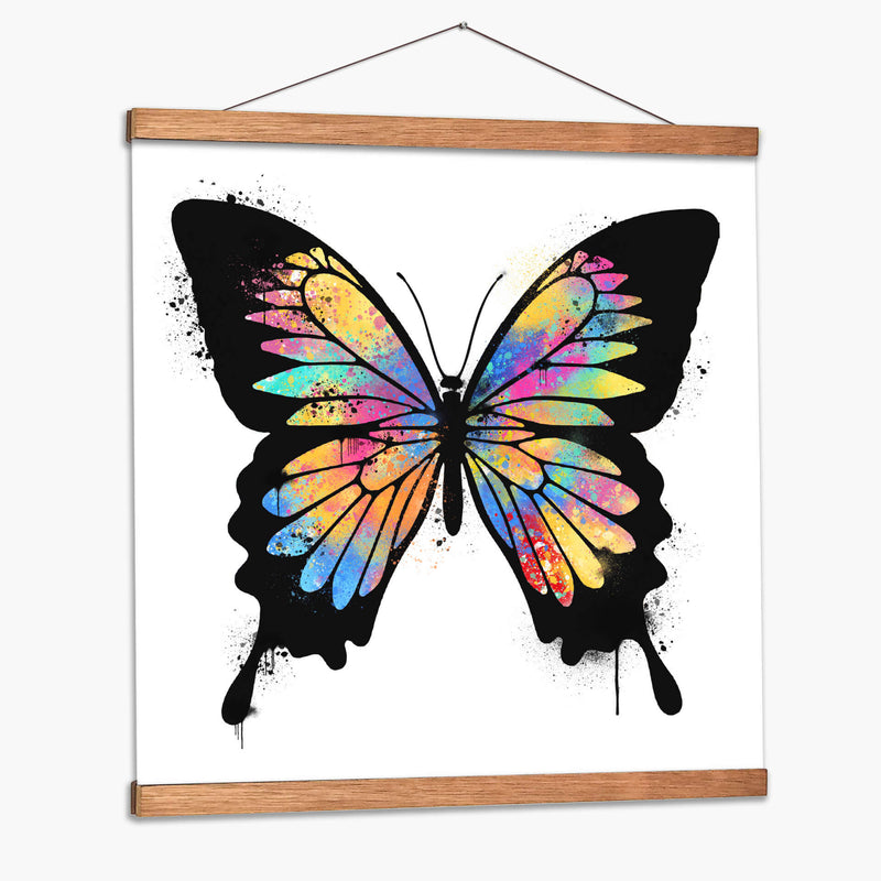 Mariposa Colores - Hue Art | Cuadro decorativo de Canvas Lab