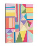 Estructura Confeti Ii - Nikki Galapon | Cuadro decorativo de Canvas Lab