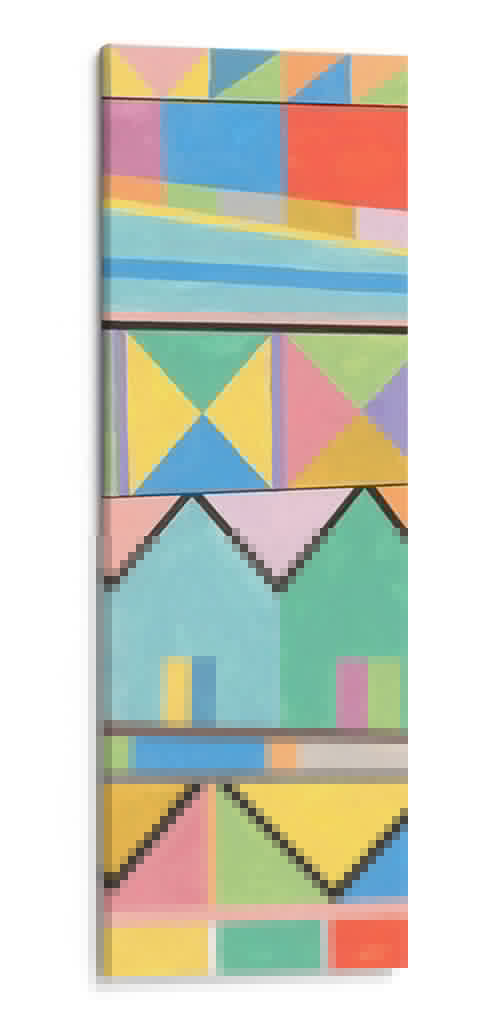 Estructura De La Bandera Ii - Nikki Galapon | Cuadro decorativo de Canvas Lab