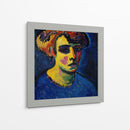 Cabeza de una mujer - Alexej von Jawlensky | Cuadro decorativo de Canvas Lab