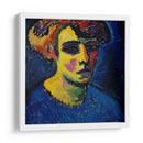 Cabeza de una mujer - Alexej von Jawlensky | Cuadro decorativo de Canvas Lab