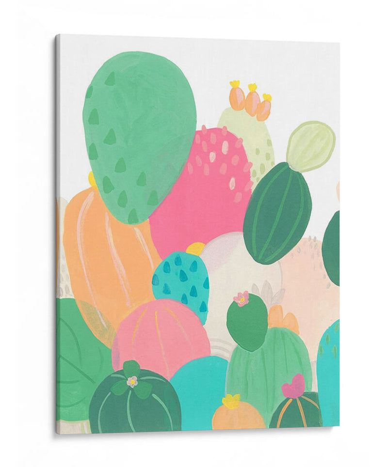 Cactus Confeti I - June Erica Vess | Cuadro decorativo de Canvas Lab