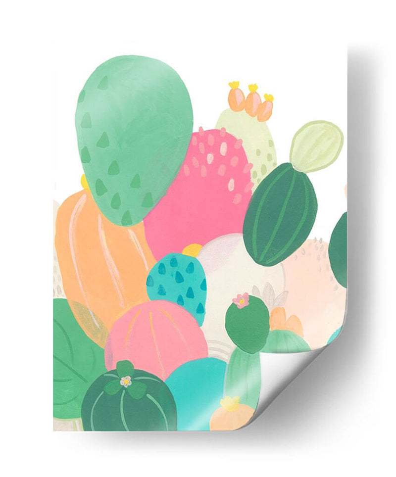 Cactus Confeti I - June Erica Vess | Cuadro decorativo de Canvas Lab