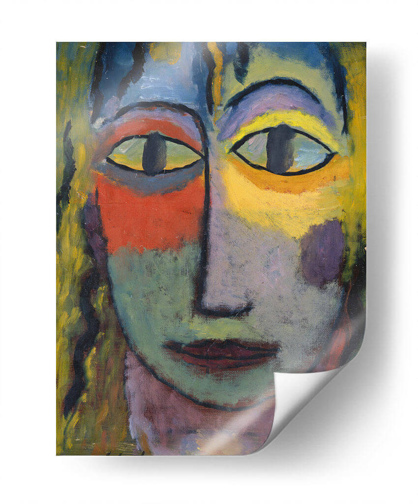 Medusa Alexej Von Jawlensky Cuadro Decorativo Canvas Lab medusa-alexej-von-jawlensky-cuadro-decorativo-canvas-lab