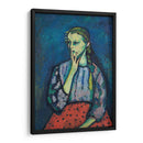 Retrato de una chica - Alexej von Jawlensky | Cuadro decorativo de Canvas Lab