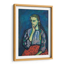Retrato de una chica - Alexej von Jawlensky | Cuadro decorativo de Canvas Lab