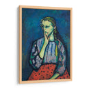 Retrato de una chica - Alexej von Jawlensky | Cuadro decorativo de Canvas Lab