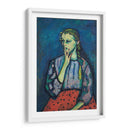 Retrato de una chica - Alexej von Jawlensky | Cuadro decorativo de Canvas Lab