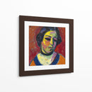Retrato de una mujer - Alexej von Jawlensky | Cuadro decorativo de Canvas Lab