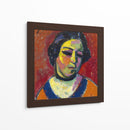 Retrato de una mujer - Alexej von Jawlensky | Cuadro decorativo de Canvas Lab