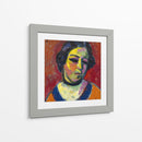 Retrato de una mujer - Alexej von Jawlensky | Cuadro decorativo de Canvas Lab