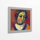 Retrato de una mujer - Alexej von Jawlensky | Cuadro decorativo de Canvas Lab