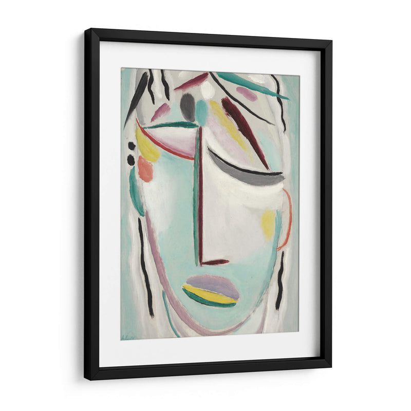 Rostro del Salvador: Mártir - Alexej von Jawlensky | Cuadro decorativo de Canvas Lab
