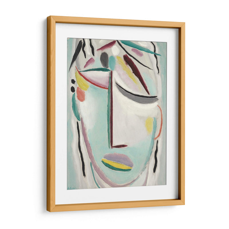 Rostro del Salvador: Mártir - Alexej von Jawlensky | Cuadro decorativo de Canvas Lab