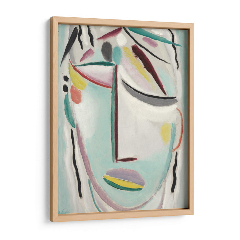 Rostro del Salvador: Mártir - Alexej von Jawlensky | Cuadro decorativo de Canvas Lab